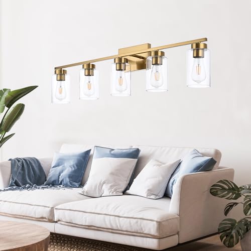 5 Light Bathroom Vanity Light Fixtures