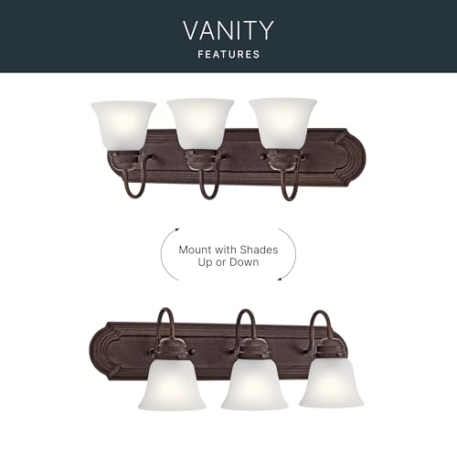3 Light Bathroom Vanity Light