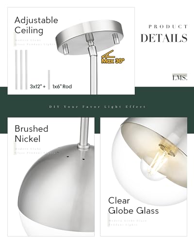 Modern 1 Light Pendant Light Fixtures