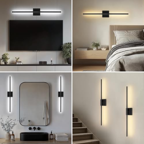 Battery Operated Wall Sconces Set of Two