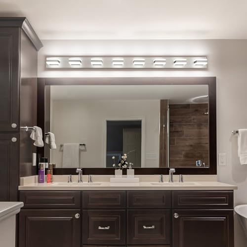 Bathroom Light Fixtures Brushed Nickel Vanity Lights for Bathroom Above Mirror