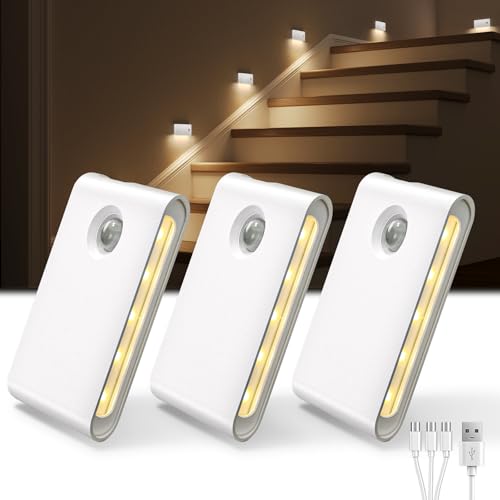3 Pack Motion Sensor Night Lights (3 Count)
