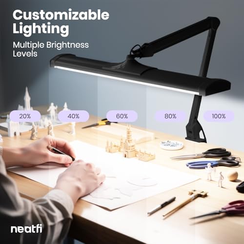 Ultra 3 500 Lumens LED Desk Lamp with Clamp