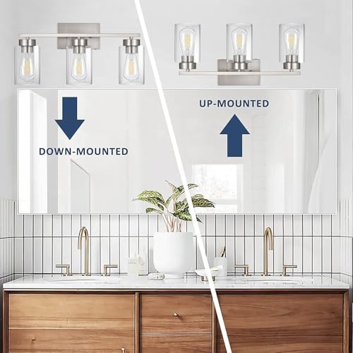 3 Light Bathroom Vanity Light