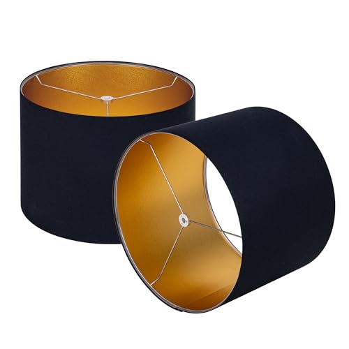 BlackGold Set of 2 Lampshade Requires Self (2 Count)