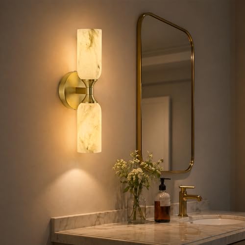 Alabaster Wall Sconce