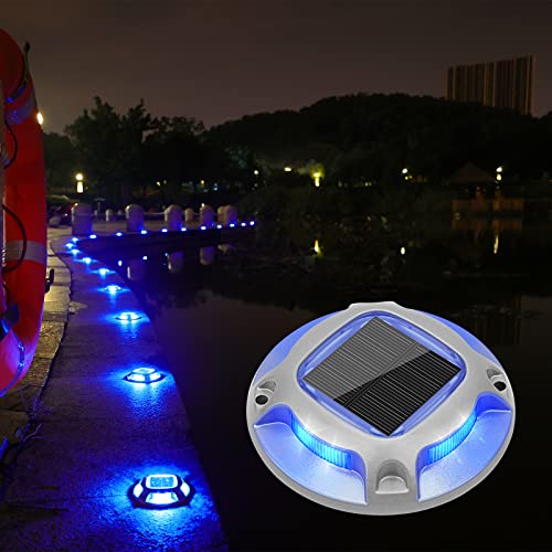 Solar Driveway Marker Lights Dock Marine Led Deck Outdoor 12 Pack (12 Count)