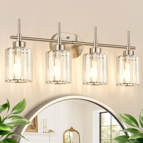 Modern Crystal Vanity Light Fixtures