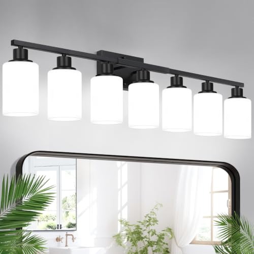 7 Light Bathroom Light Fixtures