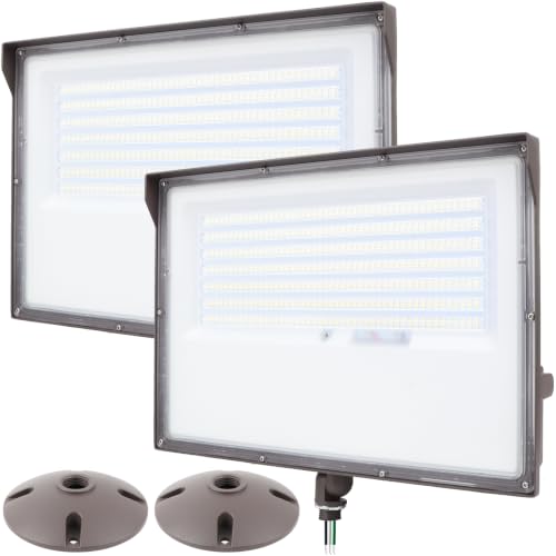 Dusk to Dawn 240W Outdoor LED Flood Light with 1 (2 Count)