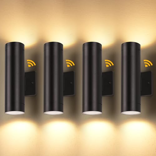 Dusk to Dawn Outdoor Wall Lights (4 Pack)