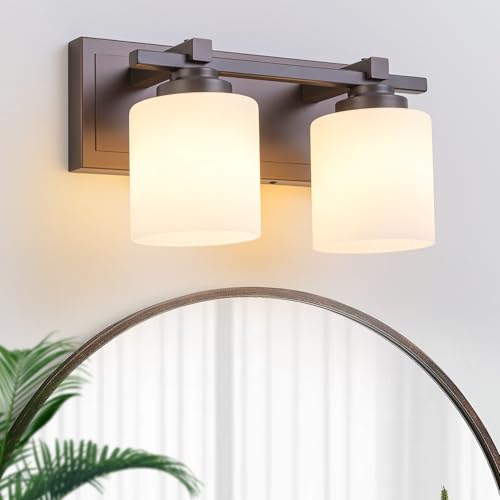 Modern Bathroom Light Fixtures Over Mirror