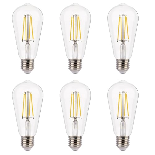 7W LED Edison Bulbs (6 Count)