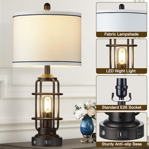 Modern Table Lamps Set of 2 (2 Count)