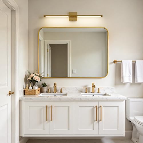 Gold Vanity Light for Bathroom