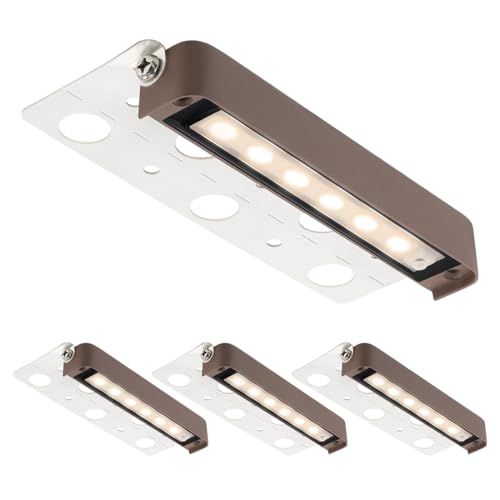 Low Voltage 7in LED Retaining Wall Lights (4 Count)
