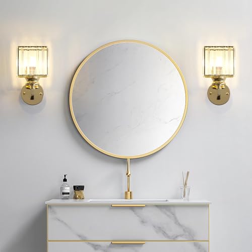 Hardwired Crystal Wall Sconces