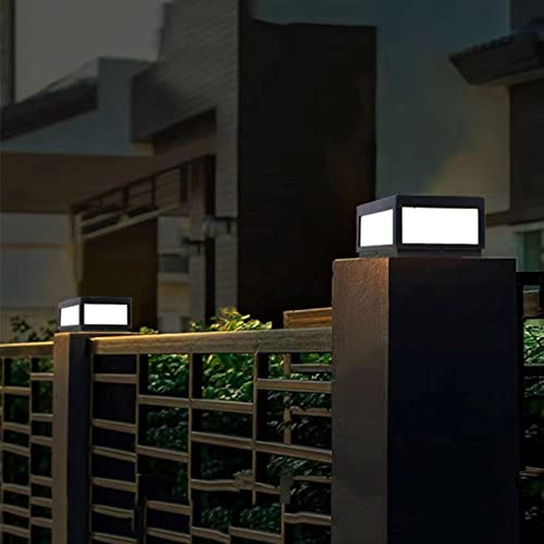 Outdoor Solar Post Lights 10X10 in