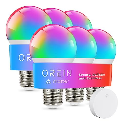 Matter Smart Light Bulb (7 Count)