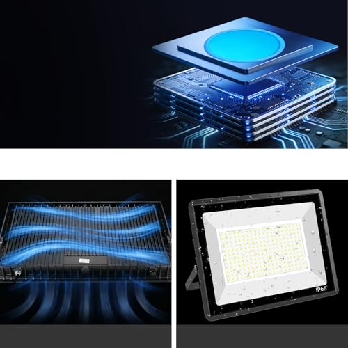 4Pack 300W LED Flood Lights Outdoor (4 Count)