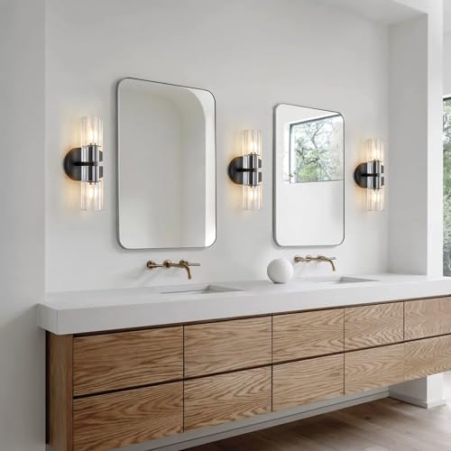 Crystal Wall Sconces Set of Two