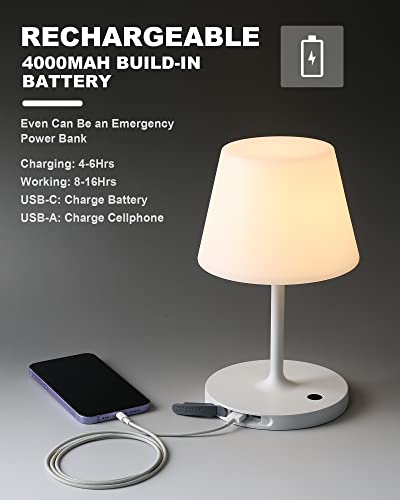 Outdoor Battery Operated Table Lamp Waterproof