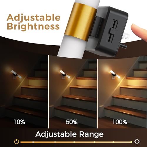Night Light 2 Pack Night Lights Plug into Wall (2 Count)