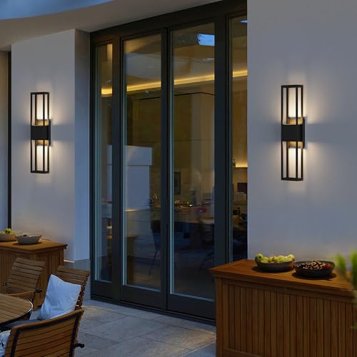 27.5 Inch Modern Outdoor Wall Light 3000K 1000LM 20W Integrated LED