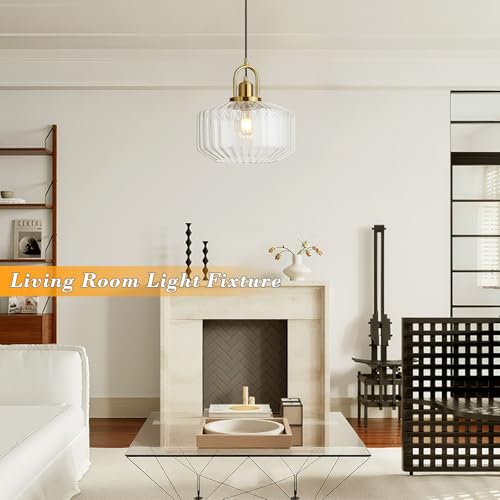 11.8in Mid Century Modern Pendant Light