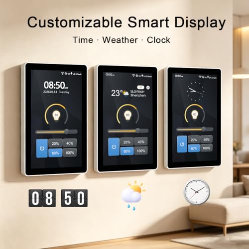 L10 Smart Dimmer Switch with 4.5" LCD Touch Screen