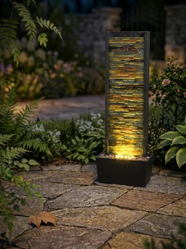 38 Inches Tall Indoor & Outdoor Water Fountain