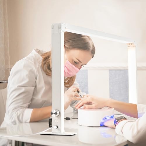 Foldable Half Moon Light for Nail Desk