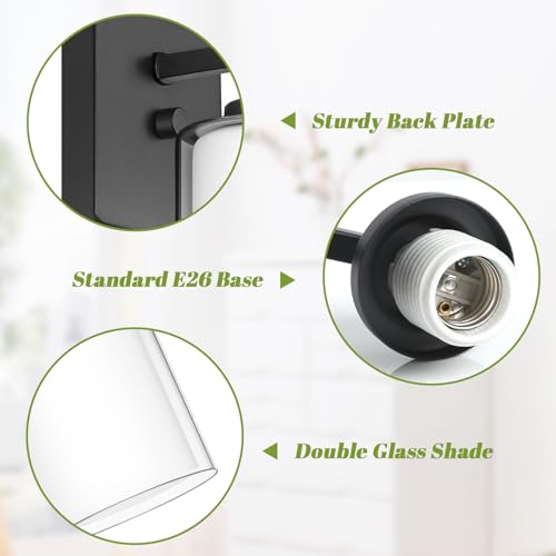 Set of 2 Wall Sconces for Bathroom (2 Count)