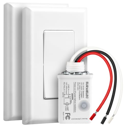 3 Way Wireless Light Switch Kit with Receiver