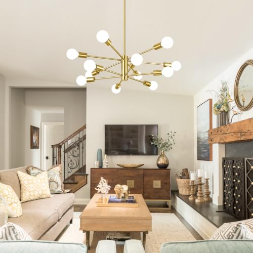 12 Light Modern Chandelier for Dining Room