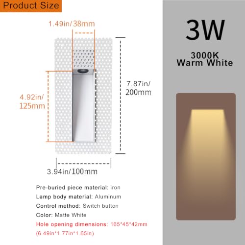 Recessed Step Lights (4 Count)
