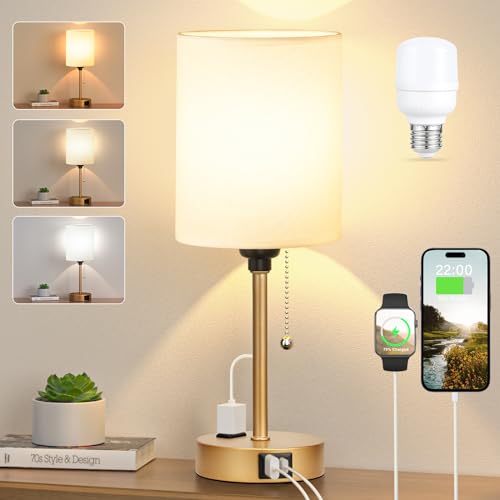 Small Bedside Lamp for Nightstand