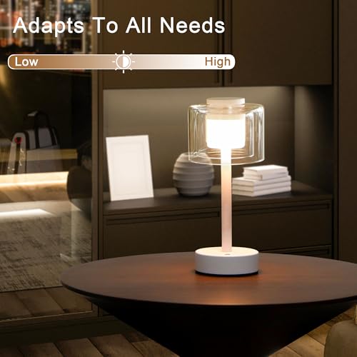 Industrial Touch Control Table Lamp 11" H 3
