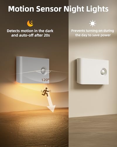 3 Pack Motion Sensor Night Lights (3 Count)