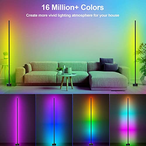 Corner Floor Lamp LED (2 Count)