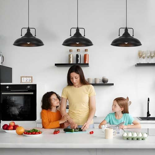 Black Pendant Light (3 Count)