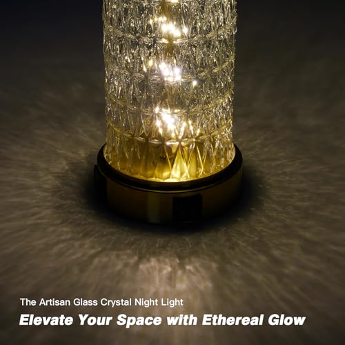 28" Gold Glass Table Lamps Set of 2 (2 Count)