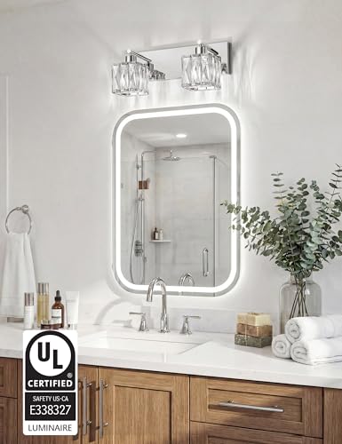 Chrome Bathroom Light Fixtures