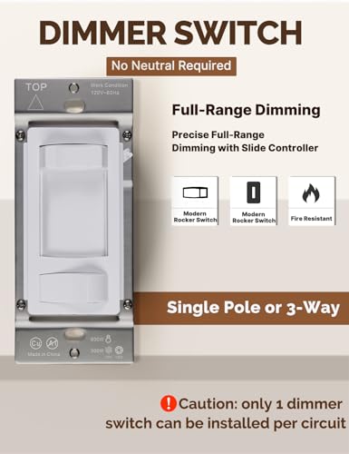 Dimmer Switch 2 Pack