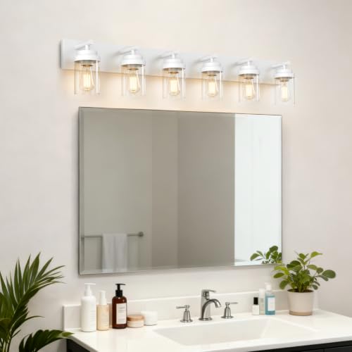 Bathroom Light Fixture White