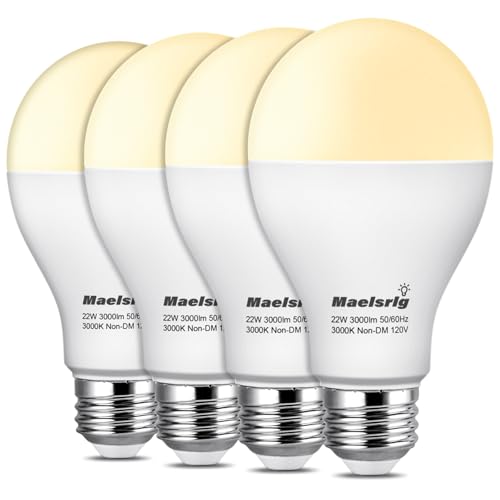200 Watt Equivalent LED Bulb (4 Count)