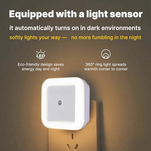 Night Lights Plug into Wall (6 Count)