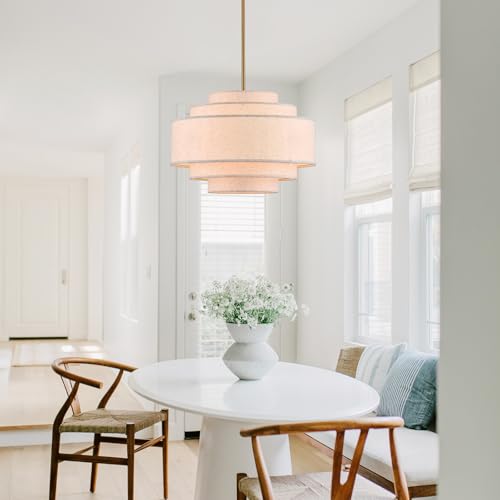 19.7" Modern Drum Chandelier