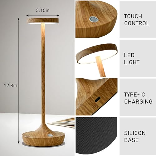 2 Pack Cordless Table Lamps