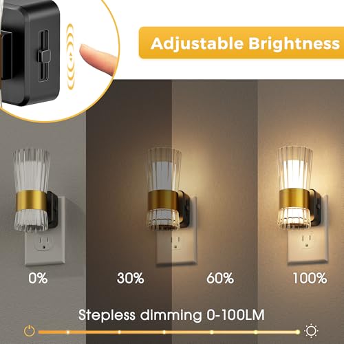 Night Light Night Lights Plug into Wall 3000K Soft Warm 0 (2 Count)